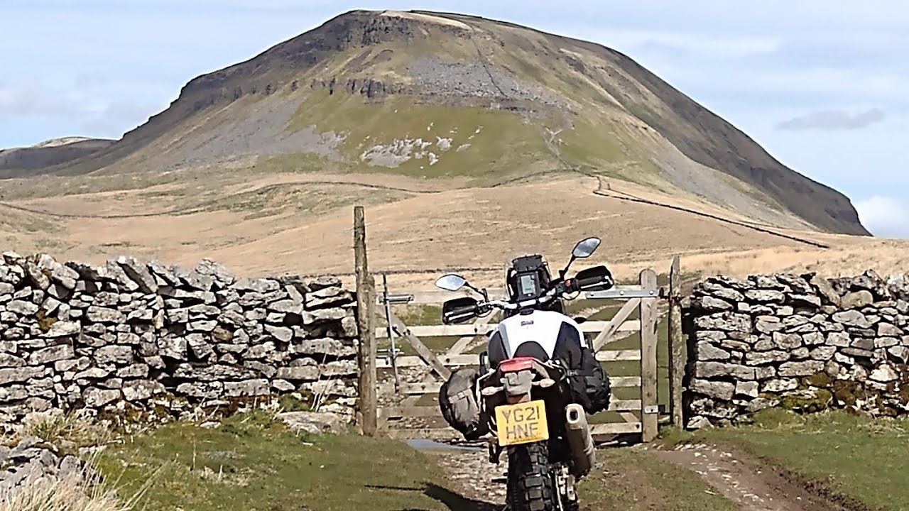 Adventure Bike ride on Tenere' T7 West Yorkshire, Lancashire & Yorkshire Dales. T7 Green lane TET.