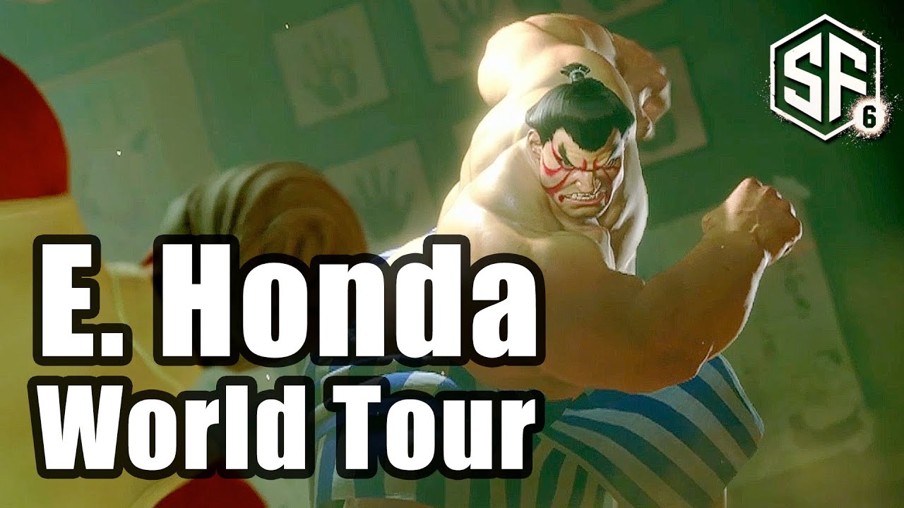 🇯🇵 E. Honda Cutscenes In World Tour ~ Street Fighter 6