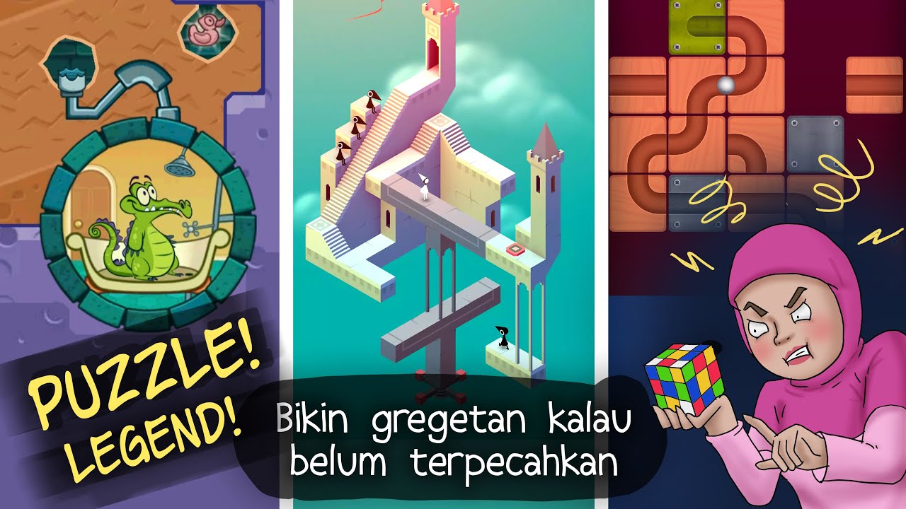 12 Game Puzzle Legend Terbaik Android & IOS | Simple, Offline & Ringan #RIPLAYGAMES
