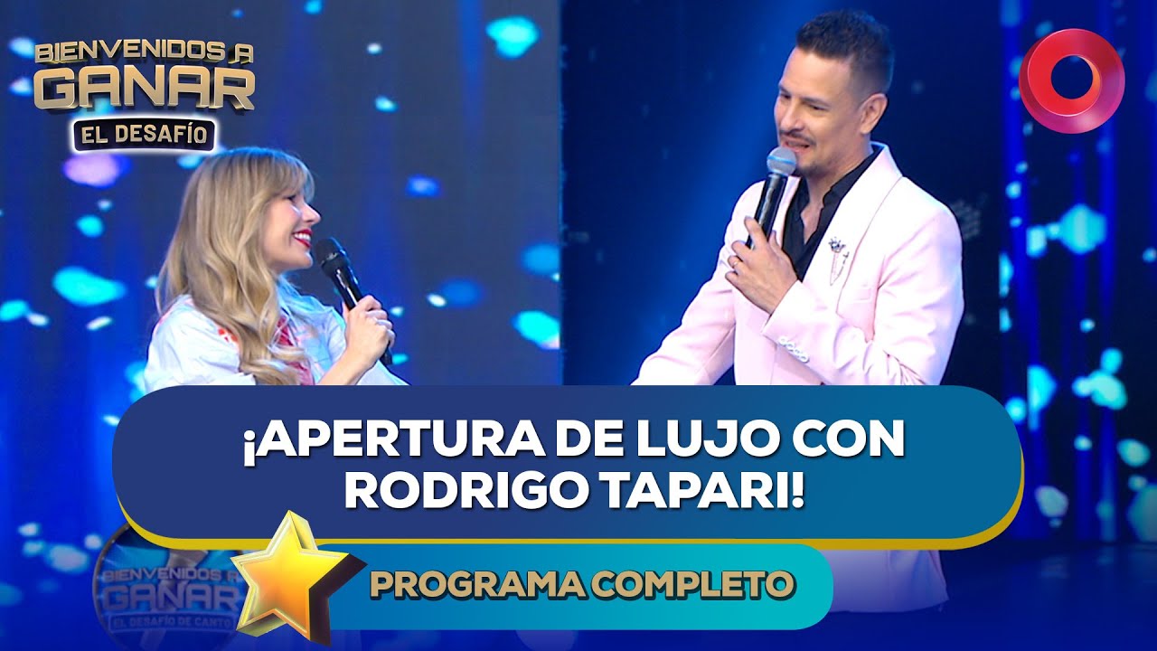 ¡Apertura de lujo con Rodrigo Tapari! | #BienvenidosAGanar Completo - 03/10 - El Nueve