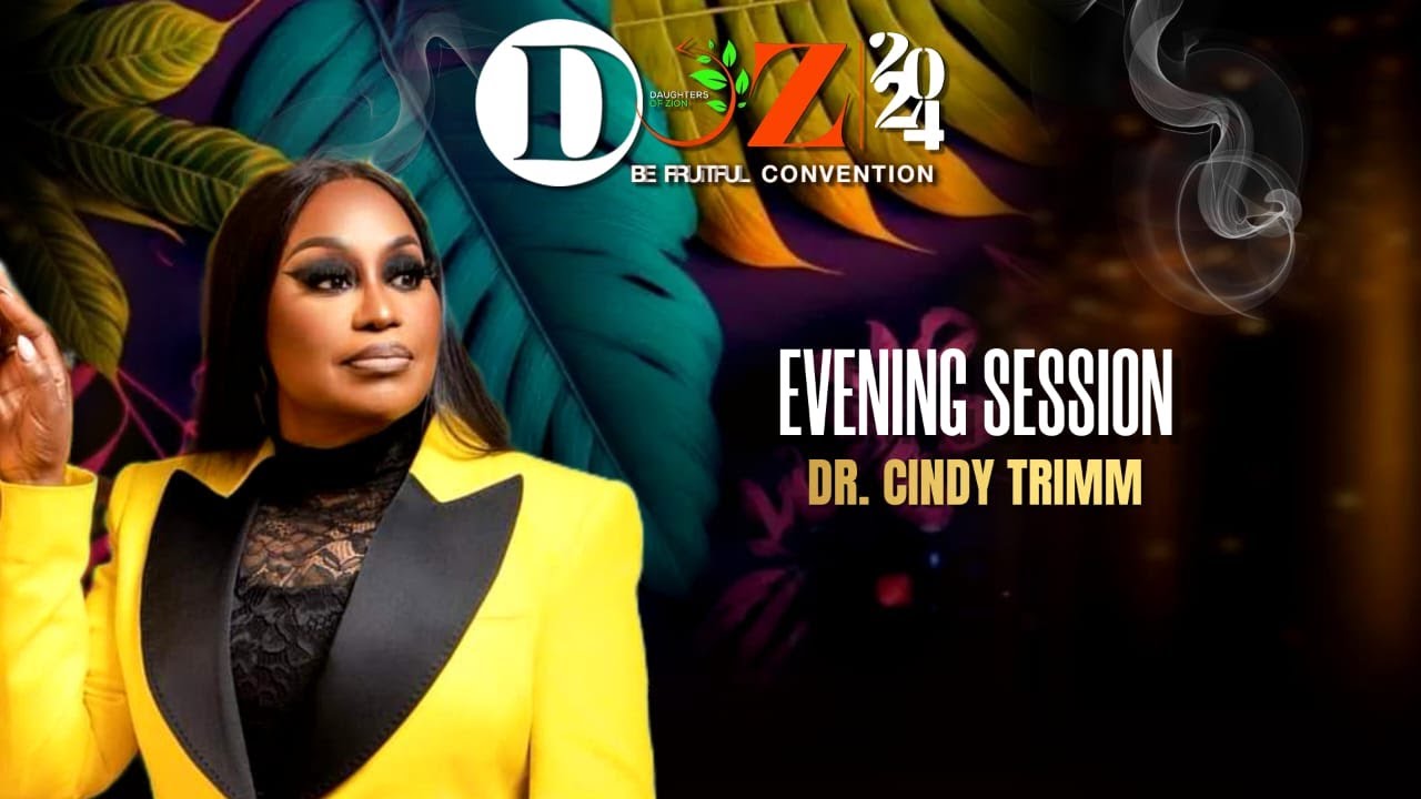 DR. CINDY TRIMM || DOZ CONVENTION DAY 3 || EVENING SESSION || JCC PARKLANDS LIVE || 27.8.2024