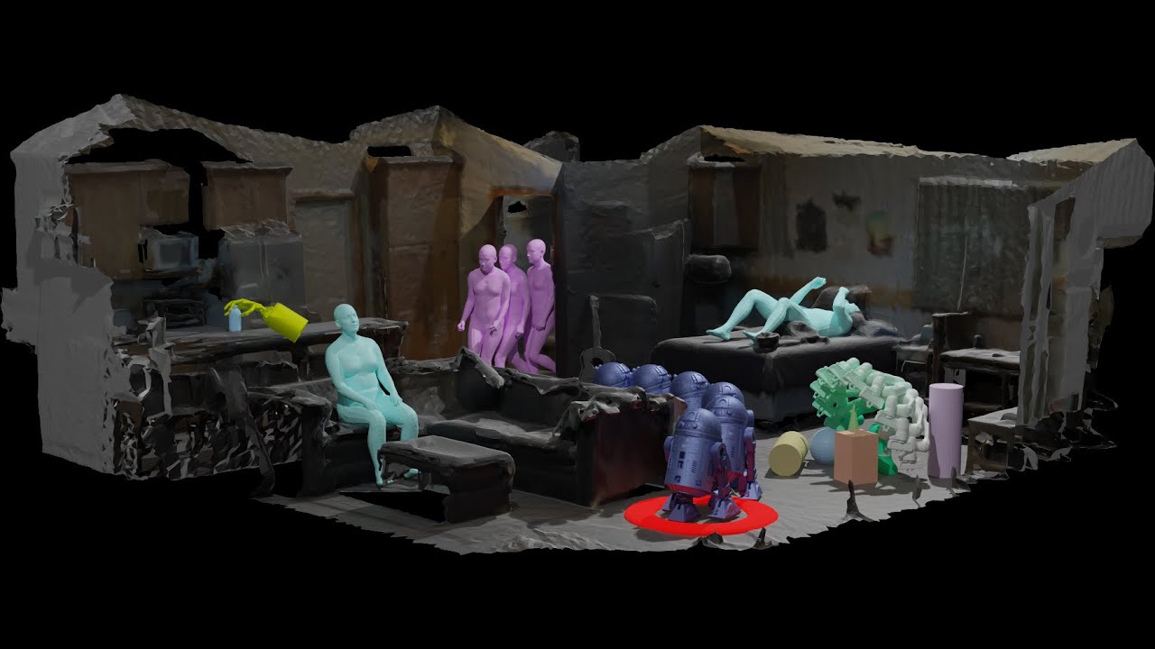 Diffusion-based Generation, Optimization, and Planning in 3D Scenes (CVPR 2023)