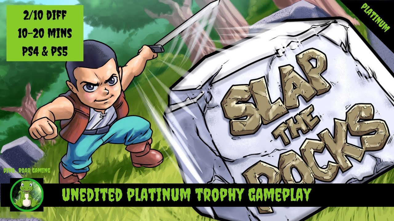 Slap the Rocks - Full Unedited Platinum Trophy Gameplay (PS4/PS5)