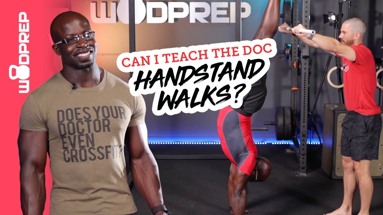 I Teach The Fittest Doc Handstand Walks