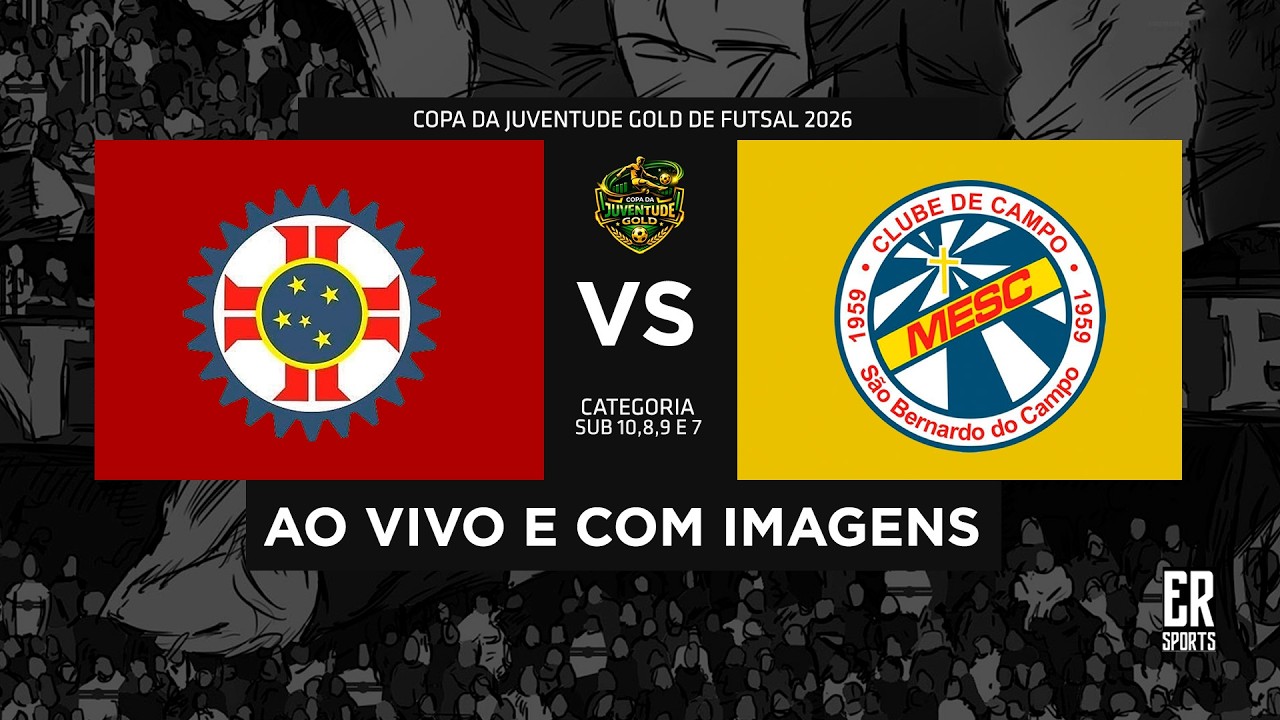 CTC VILA EMA X MESC - SUB 8 | 01/03/2026 | AO VIVO | COPA DA JUVENTUDE GOLD 2026