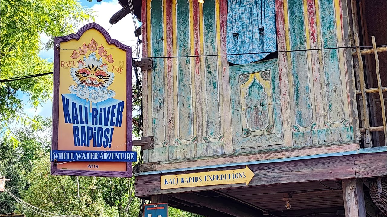 Kali River Rapids Water Ride Walt Disney World Animal Kingdom 2023