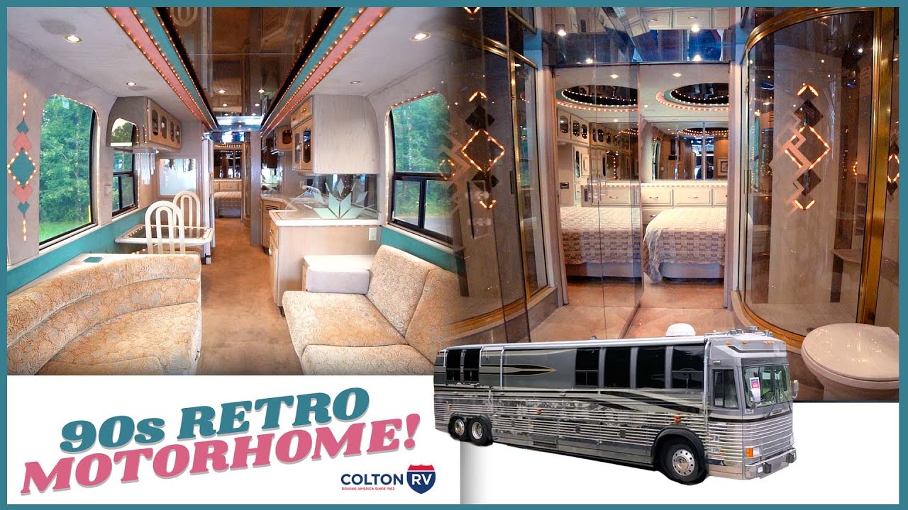 90s Retro RV - Ceiling Mirrors and... Corded Telephones!!
