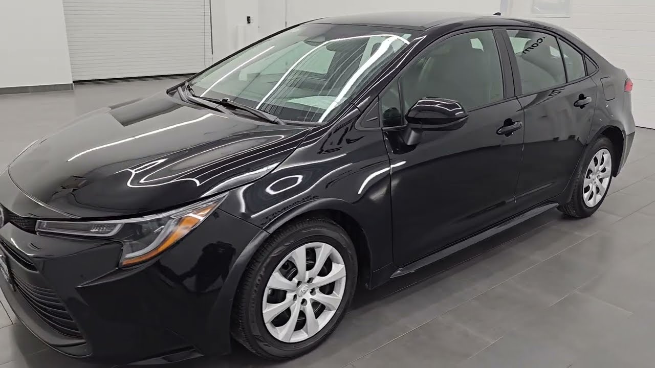2024 TOYOTA COROLLA LE MIDNIGHT BLACK 4K WALKAROUND 16193Z