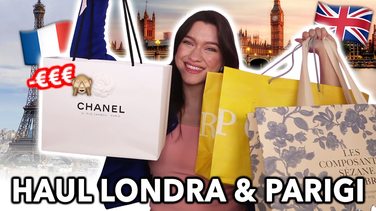 SHOPPING PAZZO LONDRA & PARIGI 🛍
