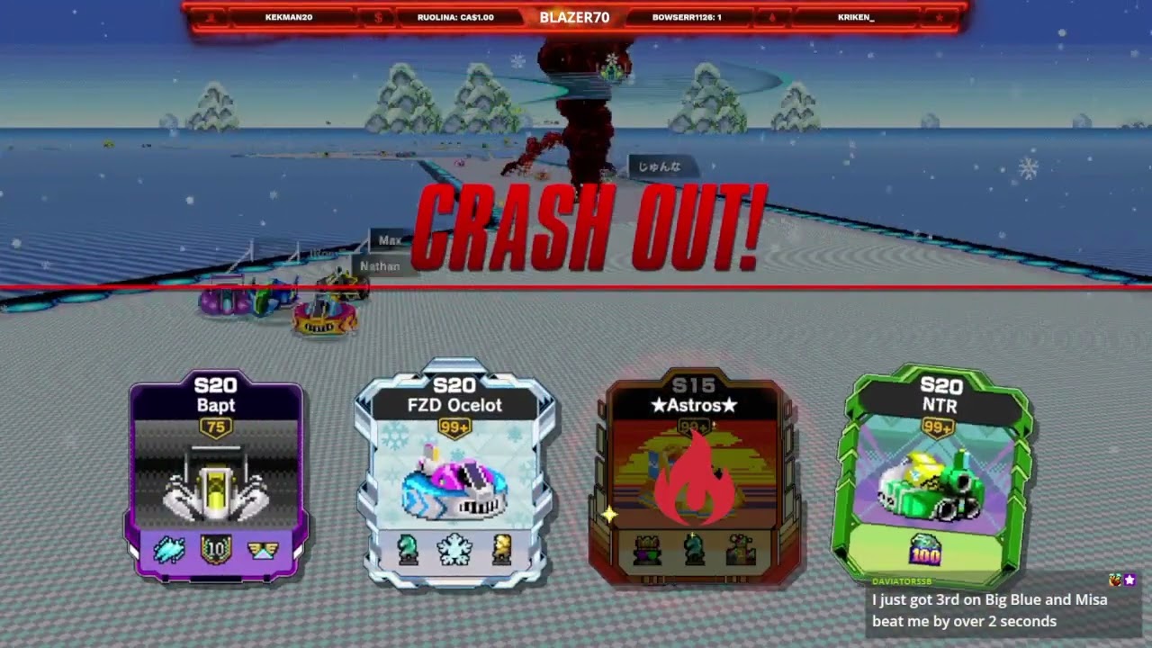 F-Zero 99: Playing it safe, the Blazer70 edition
