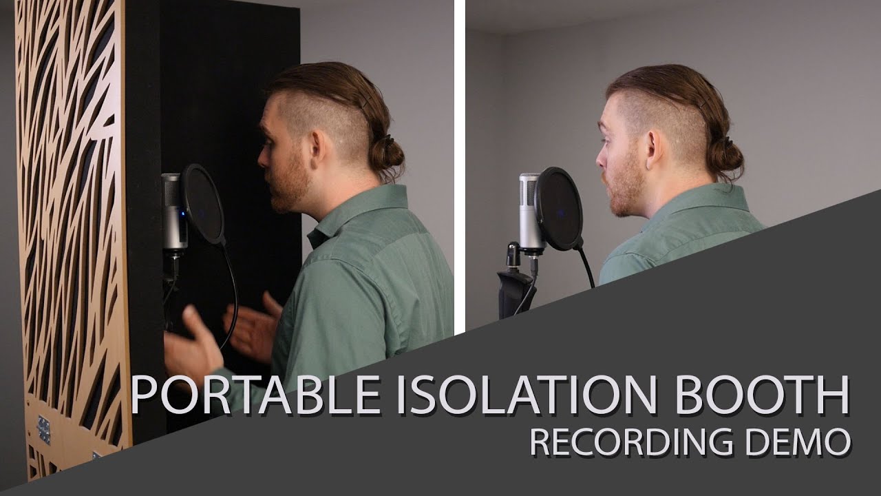 Portable Isolation Booth: Before and After