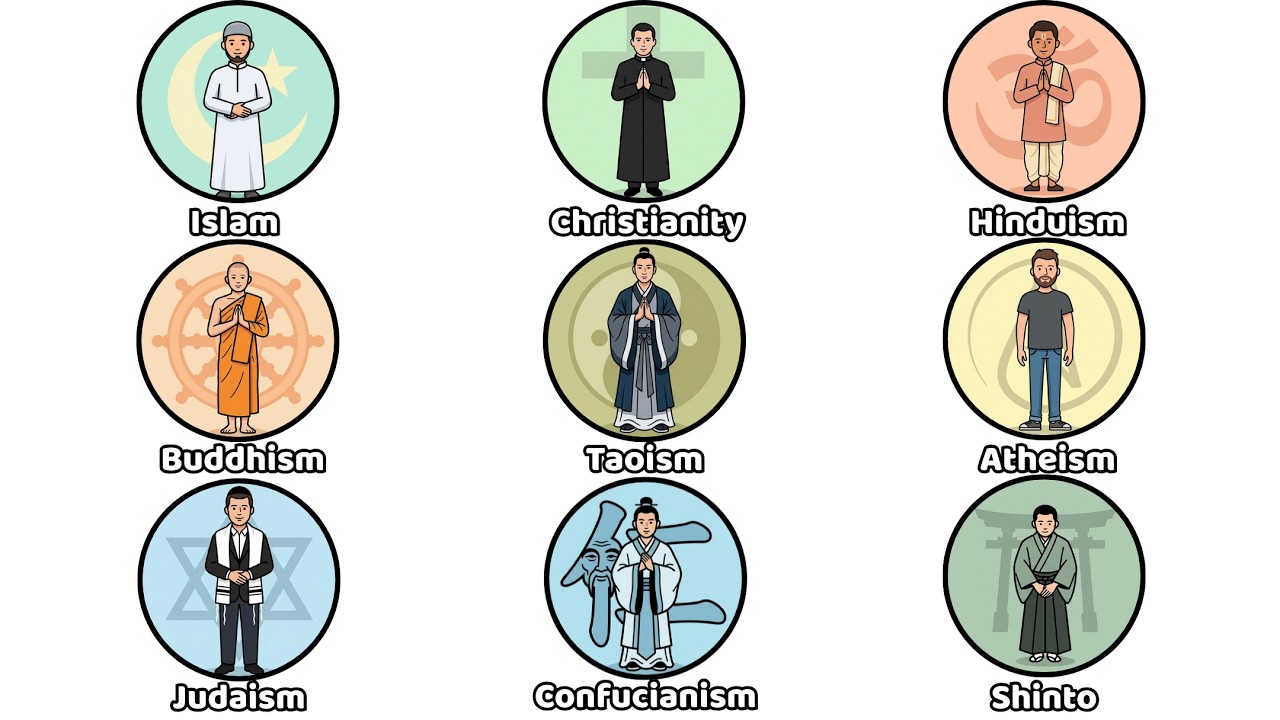 Every Major Religion in the World Explained