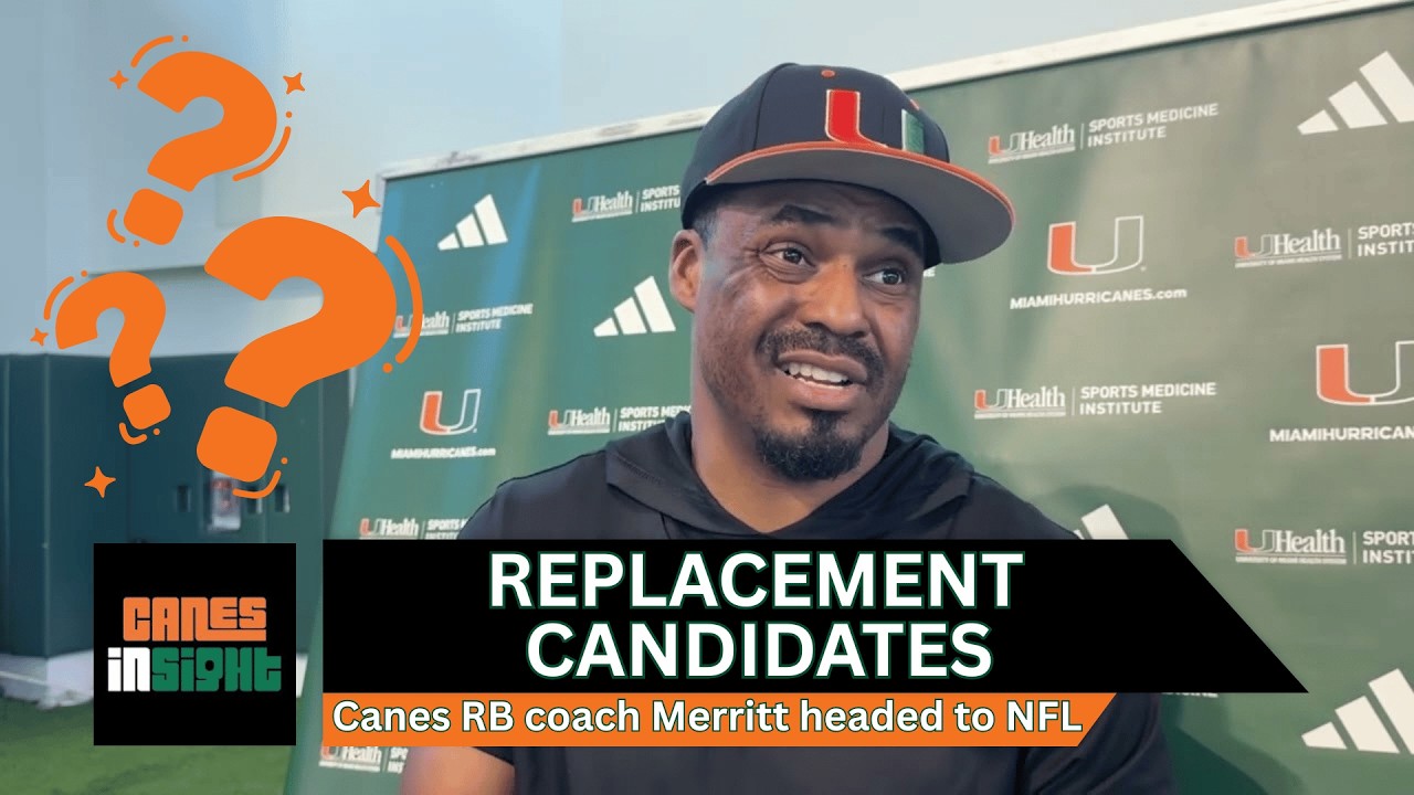 Canes need a RB coach! Potential replacements for Matt Merritt...