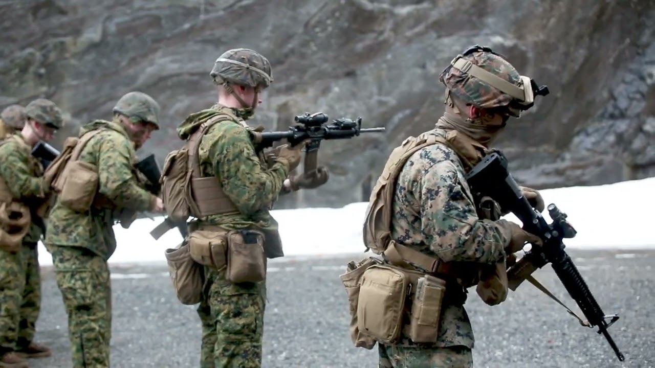 Exercise Cold Response 22 Live Fire Range