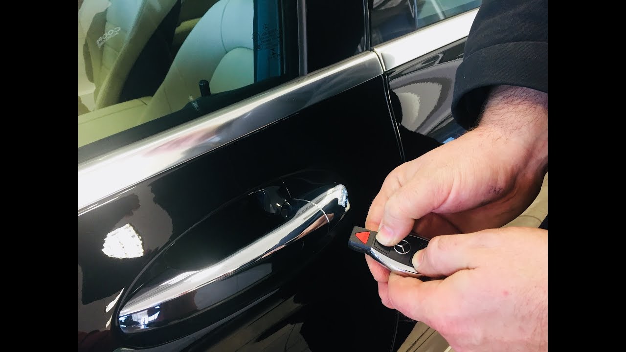 How To: Unlock only the driver's door on a Mercedes-Benz vehicle.