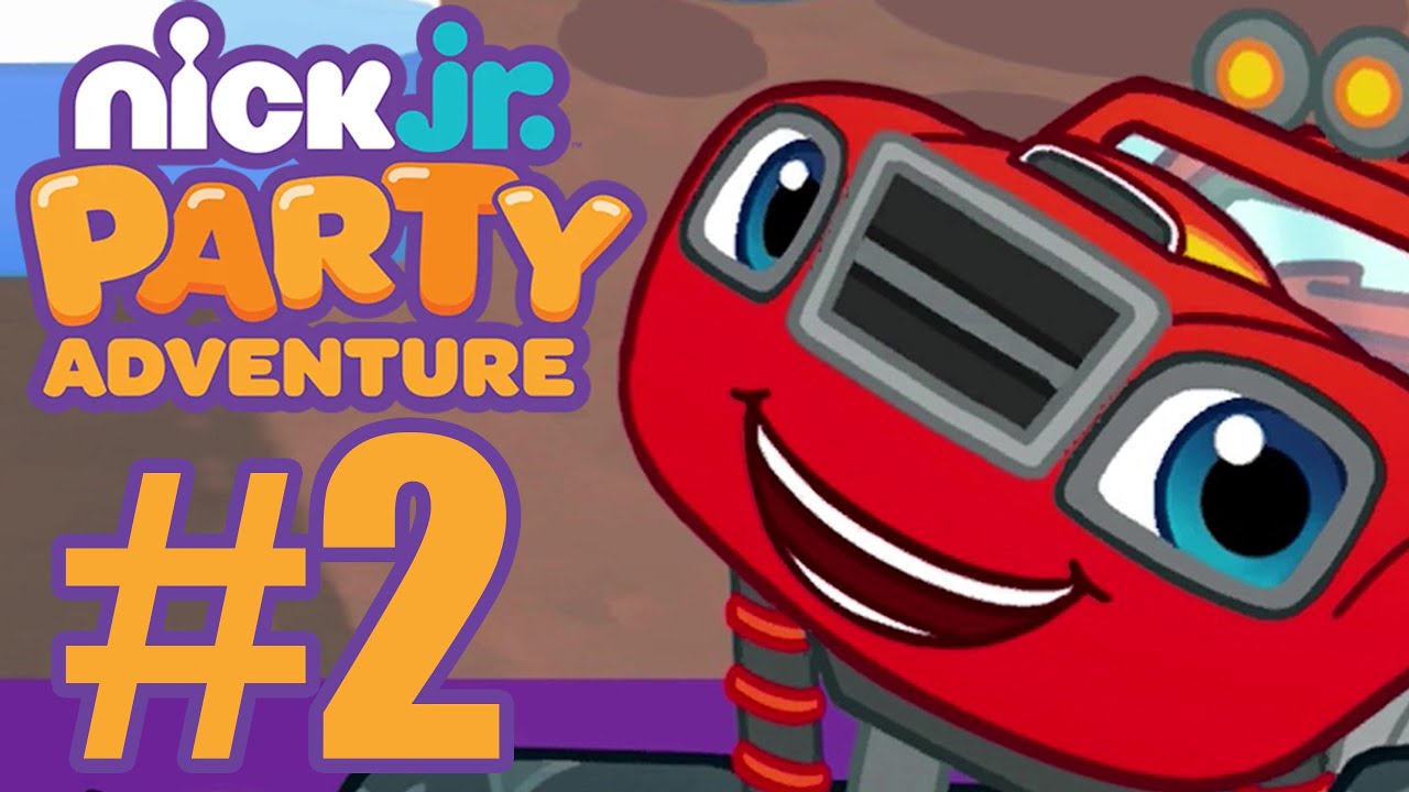 Nick Jr. Party Adventure Gameplay Walkthrough Part 2 - Blaze & Santiago