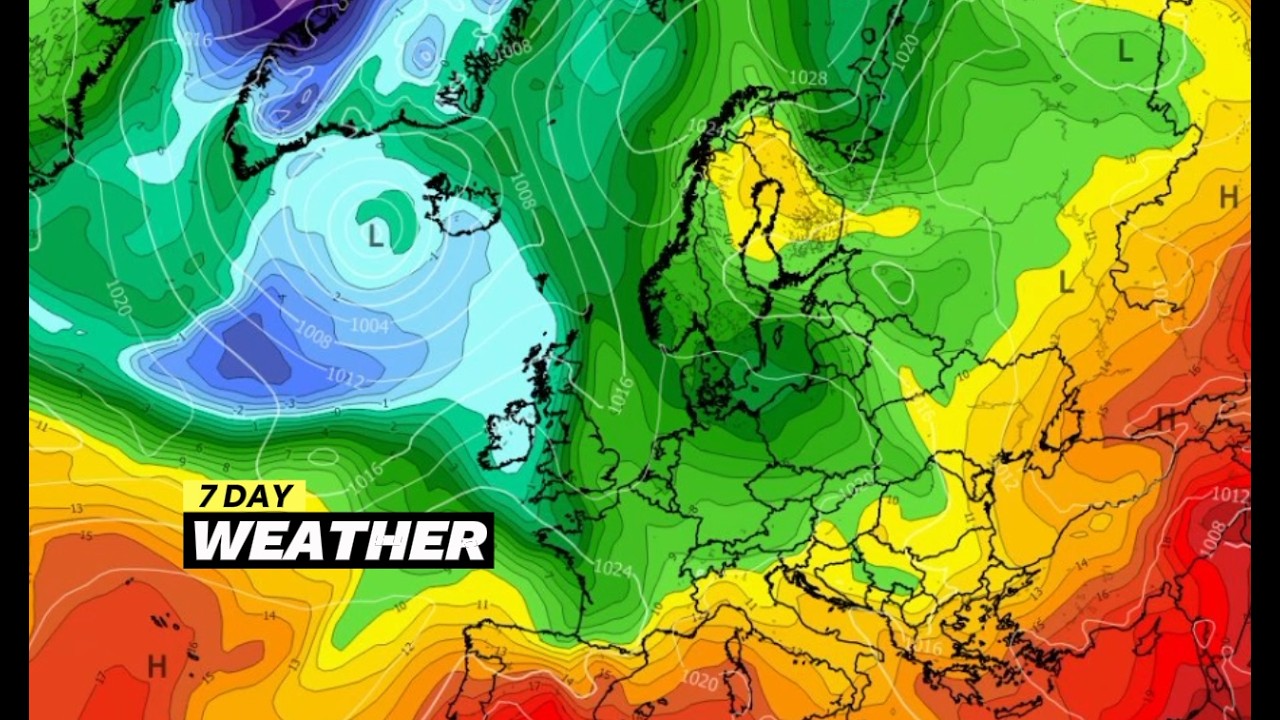 European Weather | GFS Model in 850 hPa September 4, 2026 l Europe Temperature