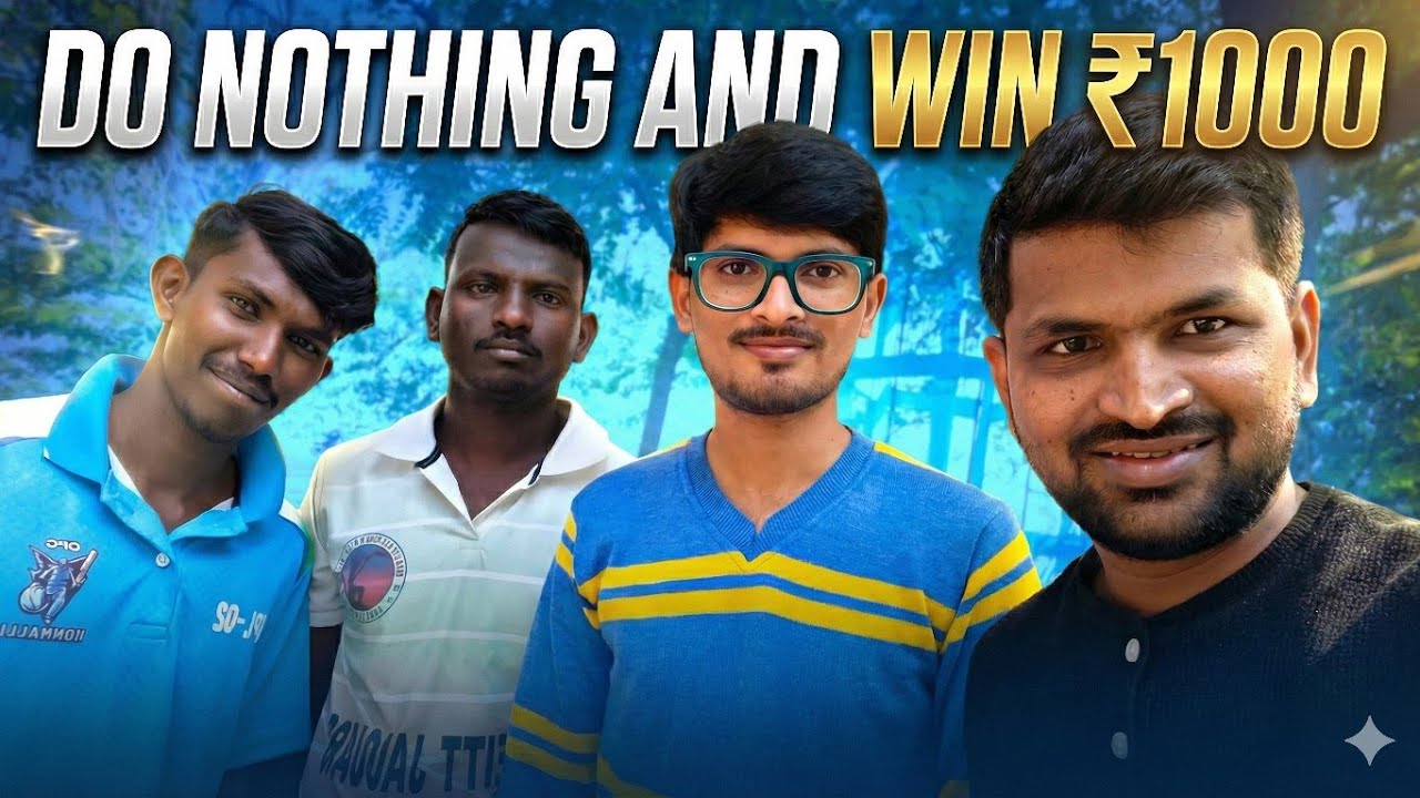 Do Nothing and Win 1000 INR
