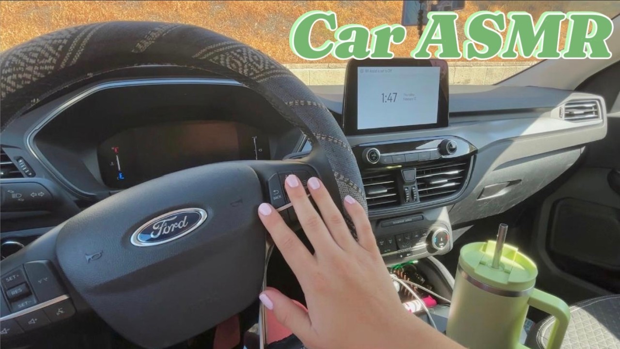 ASMR: Car ASMR + Whisper Rambles 😆🚙