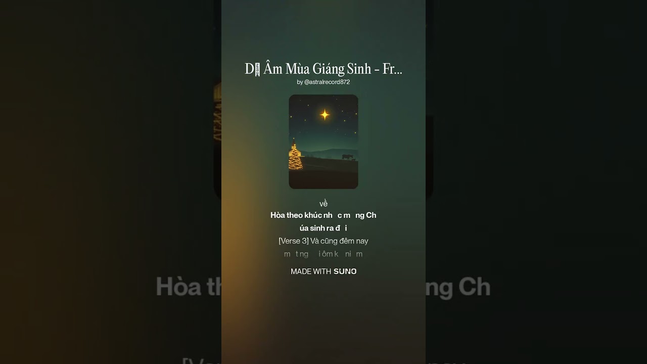 Dư Âm Mùa Giáng Sinh   FromNorthborough