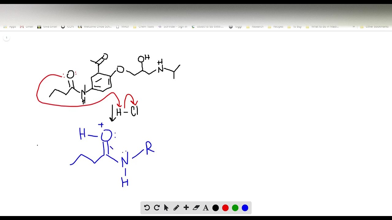 Many drugs are sold as their hydrochloride salts RNH Cl, formed by reaction of an amine RNH with HCI