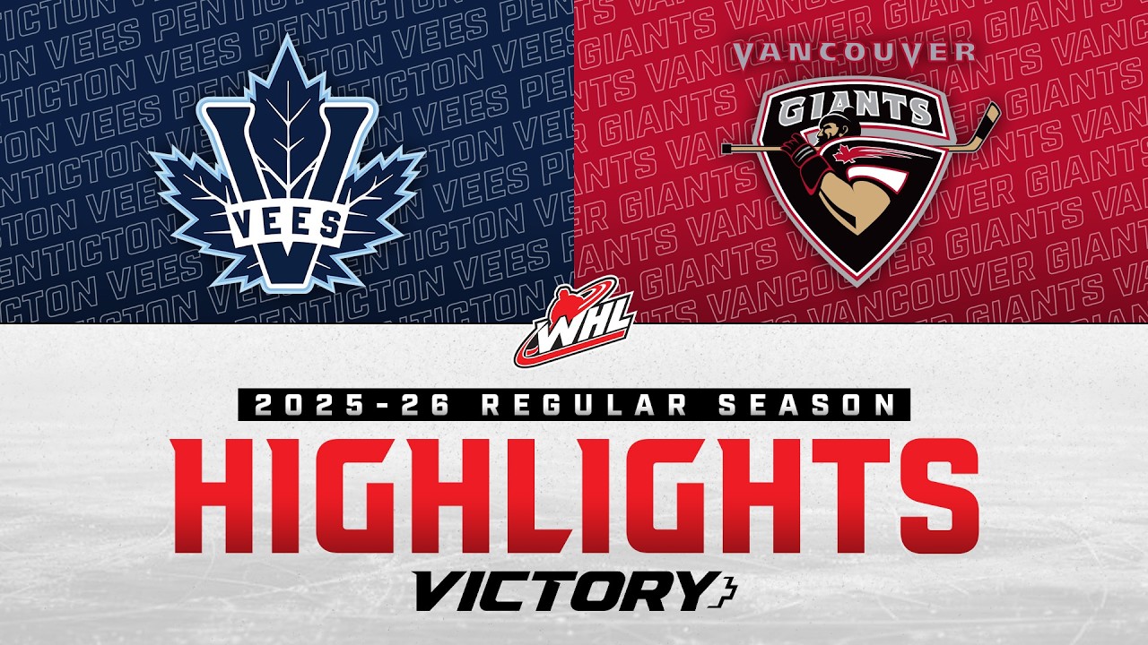Penticton Vees at Vancouver Giants 02/13 | WHL Highlights 2025-26