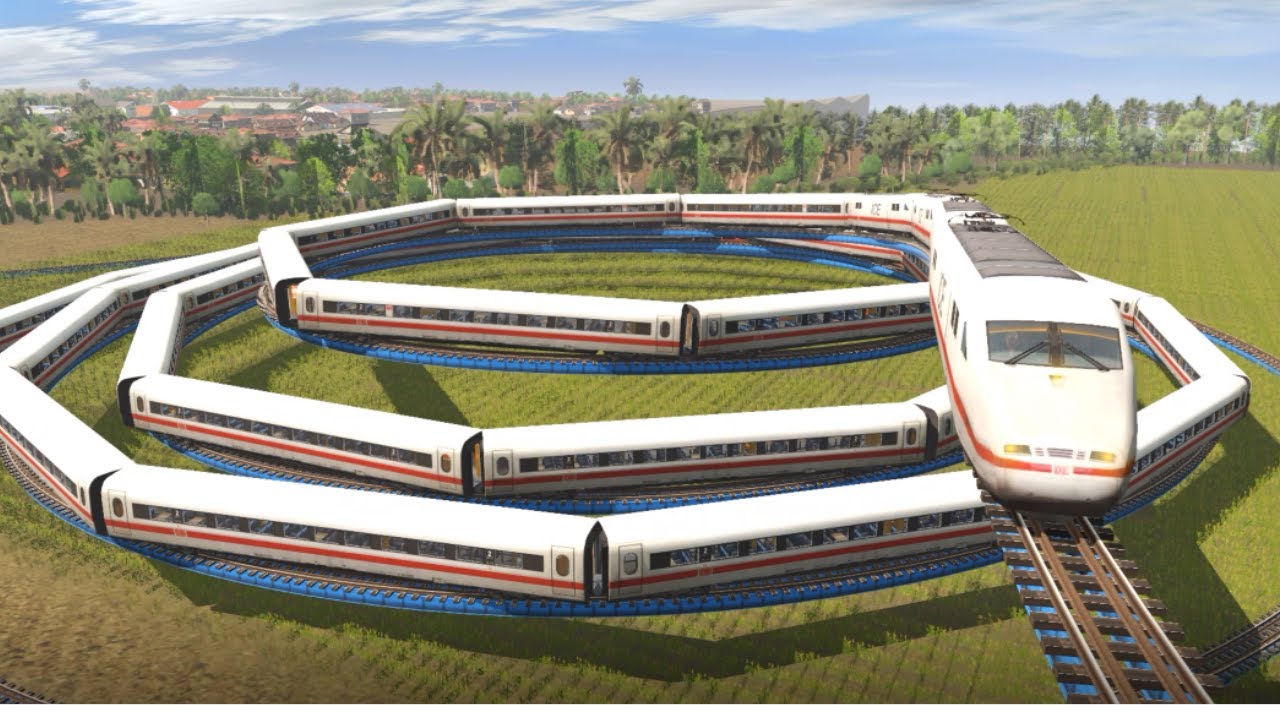 Rel Kereta Ngawur Seperti Obat Nyamuk 5 - Train Simulator 2019