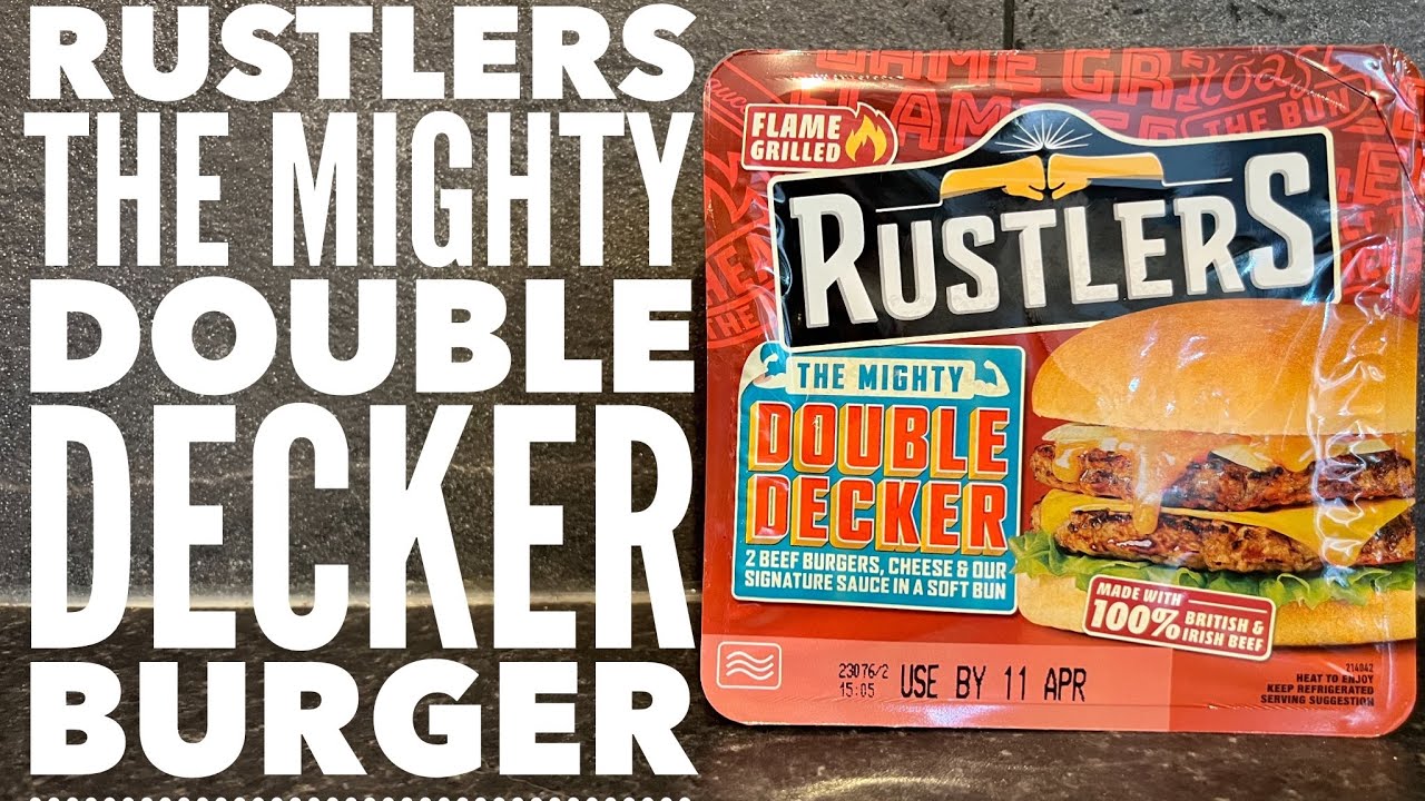 Обзор Rustlers The Mighty Double Decker Cheese Burger