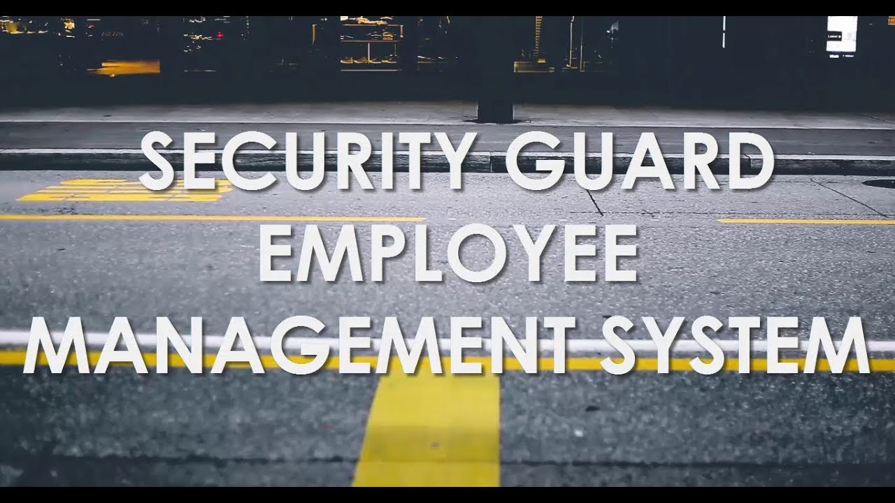Security Guard Employee Management System | Software Demo | Tutorial