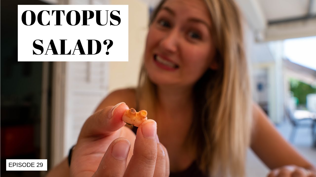 EP 29: MUST TRY CROATIAN FOOD | Cevapcici and Octopus Salad!