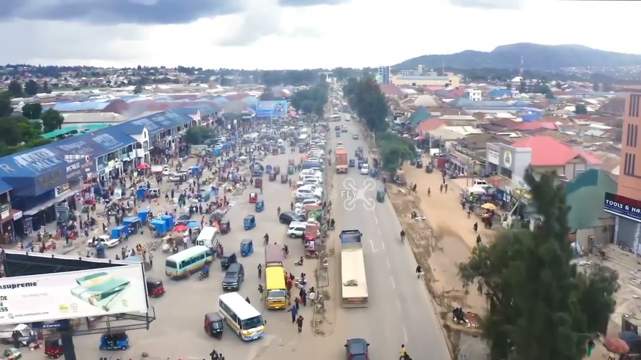 Mbeya city 4k in just two minutes