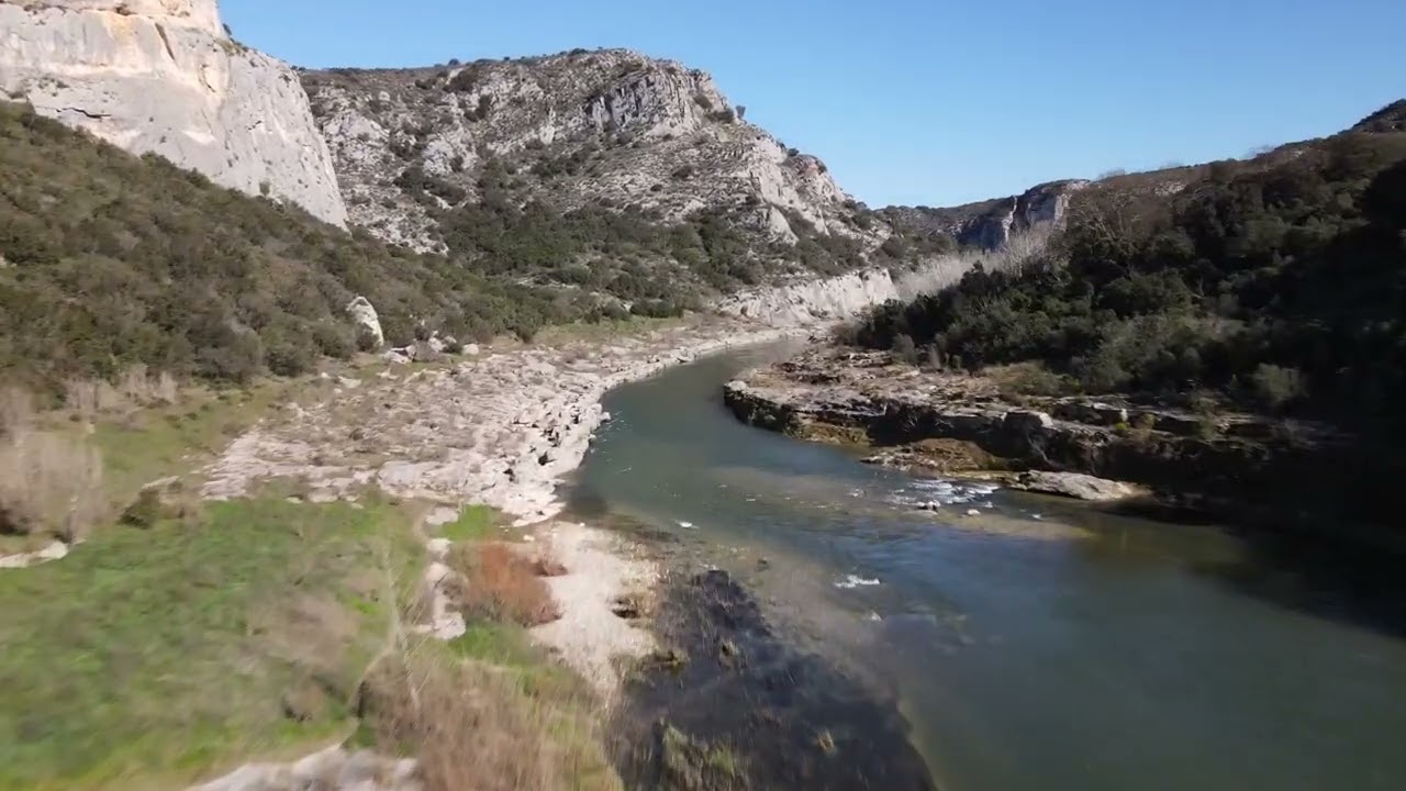 Les gorges du gardon Collias France
