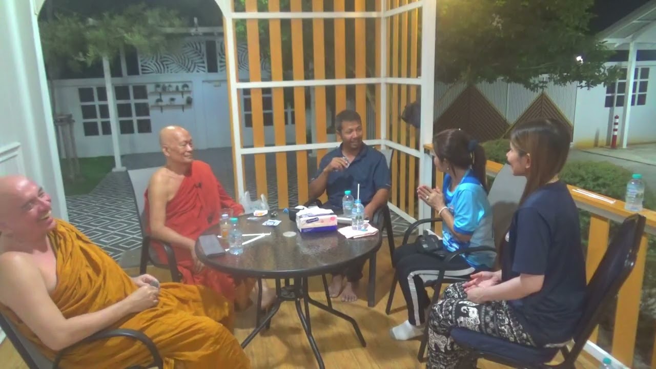078 สนทนาธรรมสอบถามความเข้าใจ โดย. พระมหาบุชู พระพรสยาม(เอ)โยมทราย,โยมตึก,โยมนกยูง