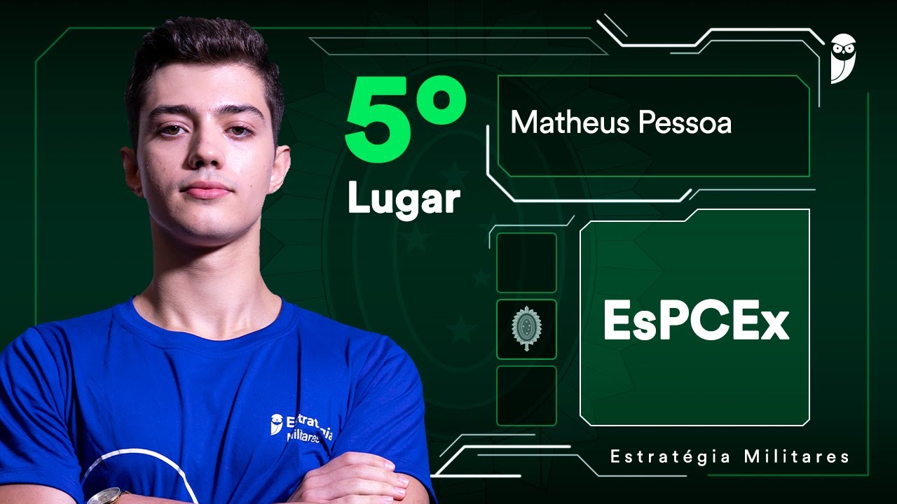 Como cheguei ao 5º lugar na EsPCEx estudando com o Estratégia Militares