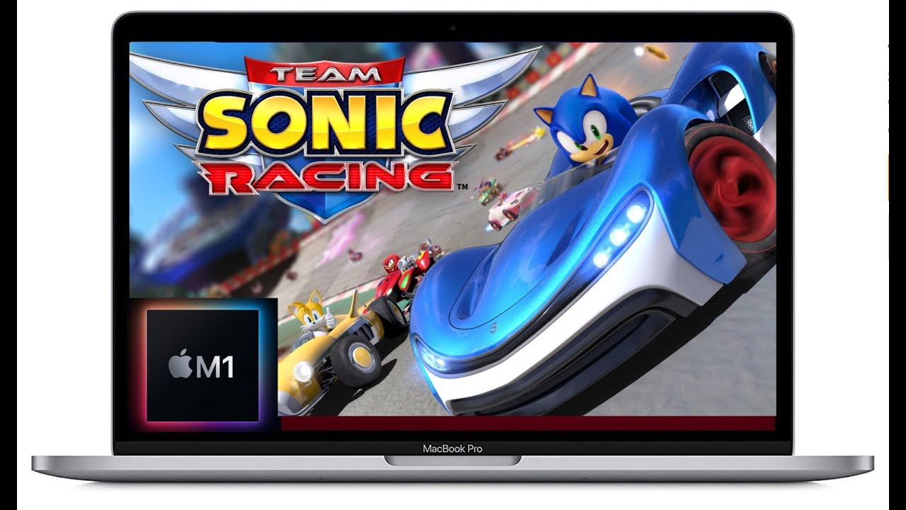 Sonic Racing - Apple Arcade Game on M1 Mac