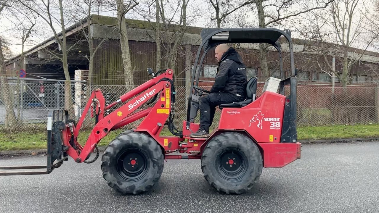 Køb Minilæsser Schäffer Nordic 38 highflow på Klaravik