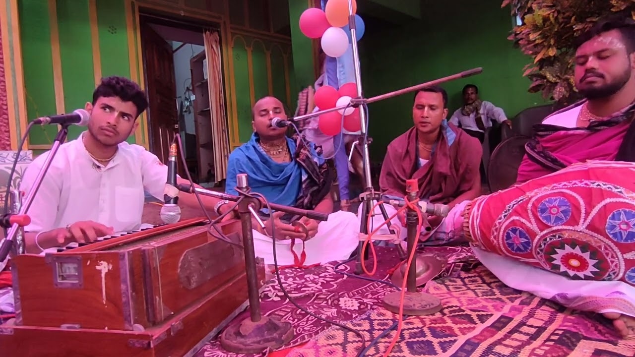 sri lucky Maharaj ji & mastar kanhu ,,heart touching swor.mrudang play-kuna.sarada nayak -Gini badak