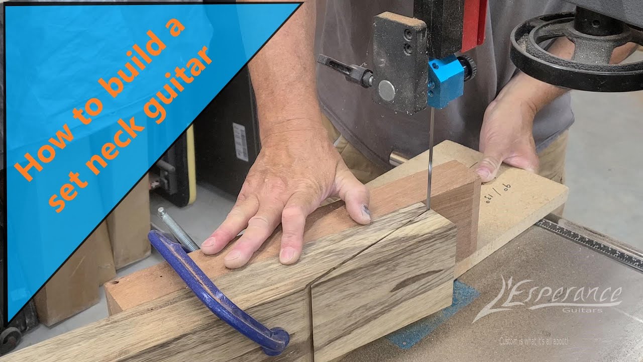 How to build a set neck guitar pt 1