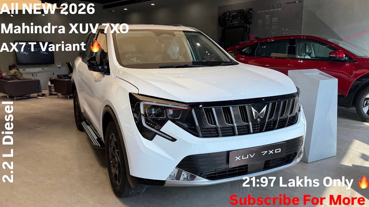New Mahindra XUV 7XO AX7 T Variant🔥|| अब सफारी का खेल खत्म || 21:97 Lakhs Only🔥|| Full Detail Review