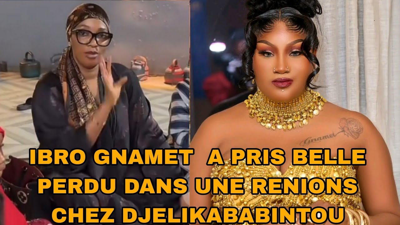 IBRO GNAMET  A PRIS BELLE PERDU DANS LA REUNIONS  DE DJELIKABABINTOU  HIER 
