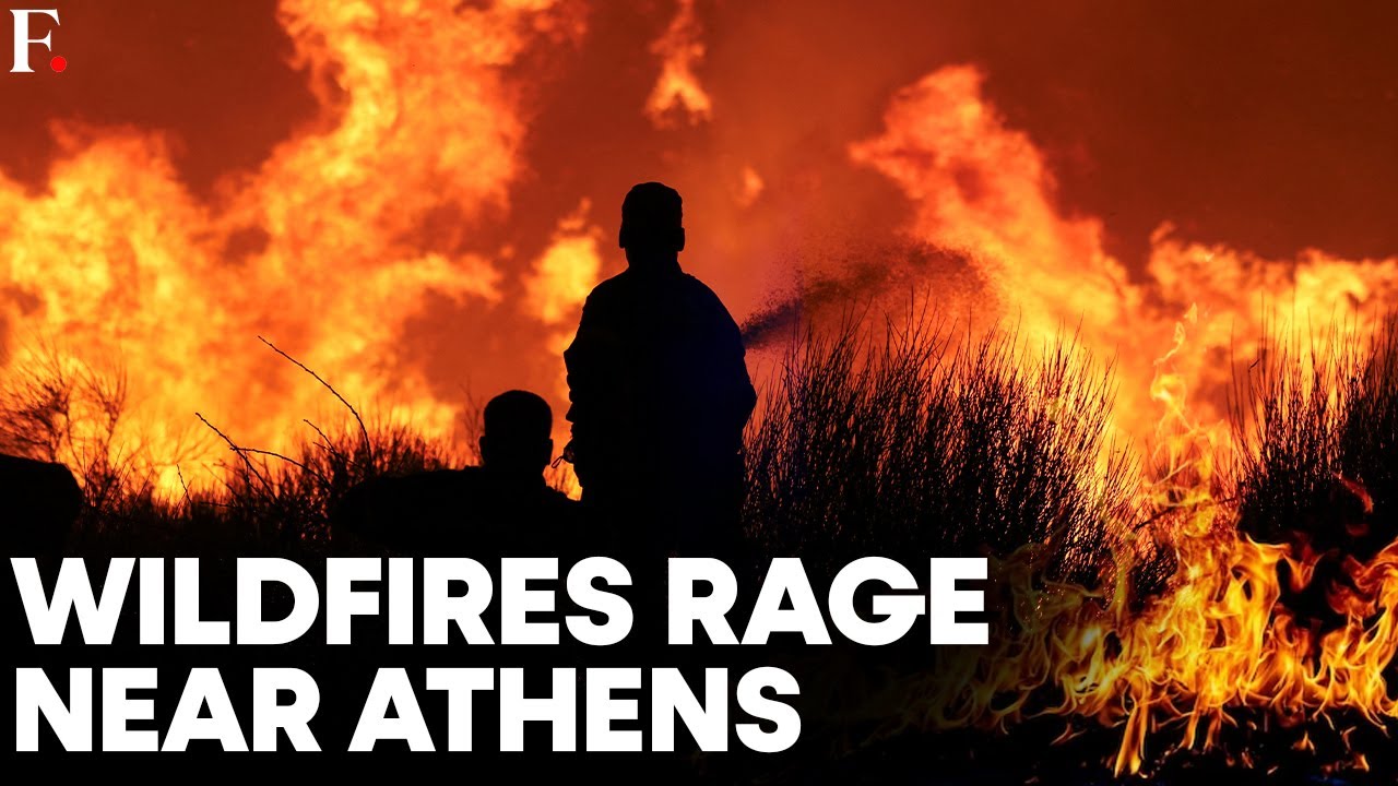 Wildfire Near Athens Continues to Spread, Residents flee | FPNews