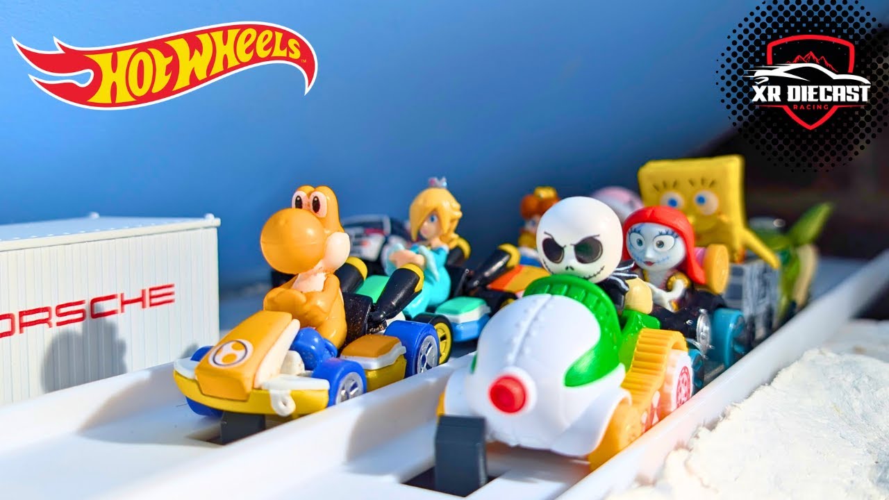 MARIO KART Hot Wheels 2025 Diecast Tournament — ГОНКА 4!