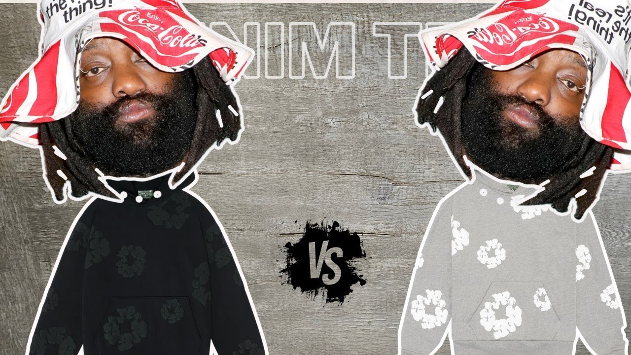 Cop or Drop? Denim Tears Hoodies 🔥: Monochrome XXL vs. Gray Medium (Runs Small)