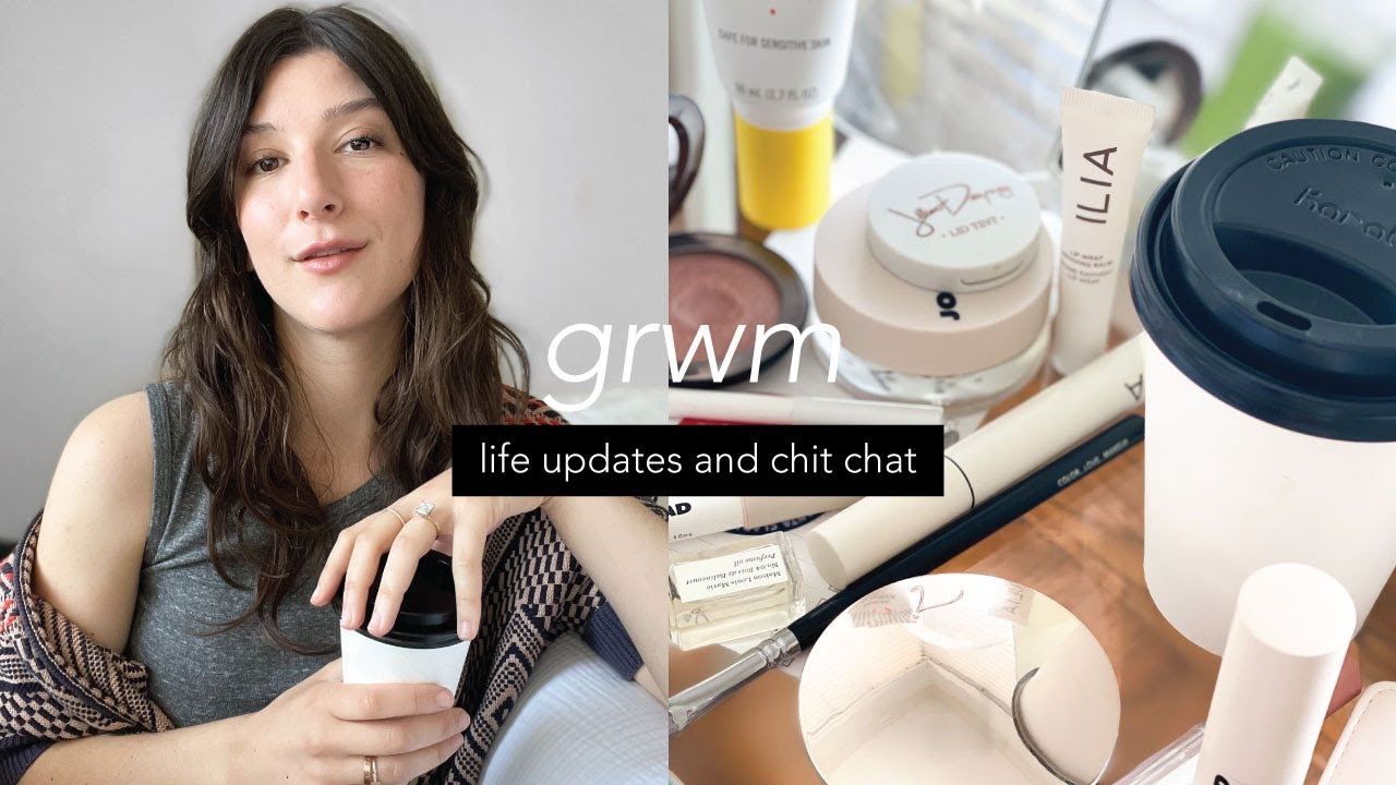 grwm | life updates, end of youtube, plumbing disasters
