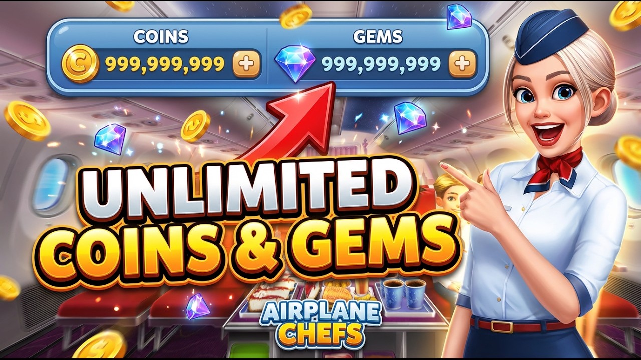 Airplane Chefs Hack 2026 | Get Unlimited Coins and Gems ✅ Airplane Chefs Mod APK