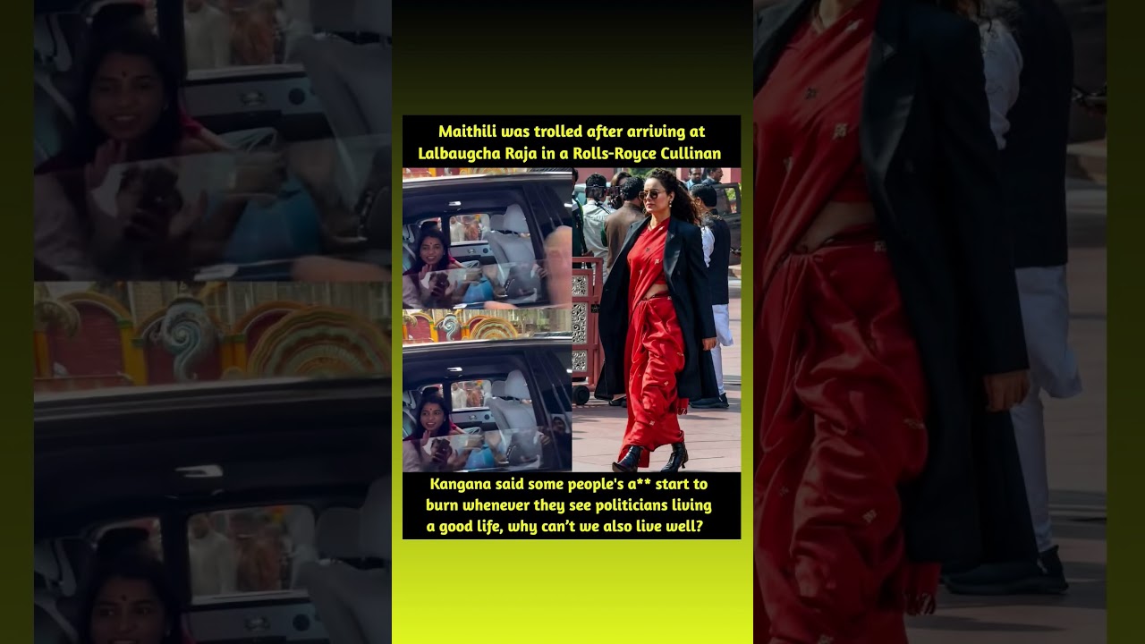 Kangana Ranaut has stepped in to defend BJP MLA and singer Maithili Thakur after she faced social