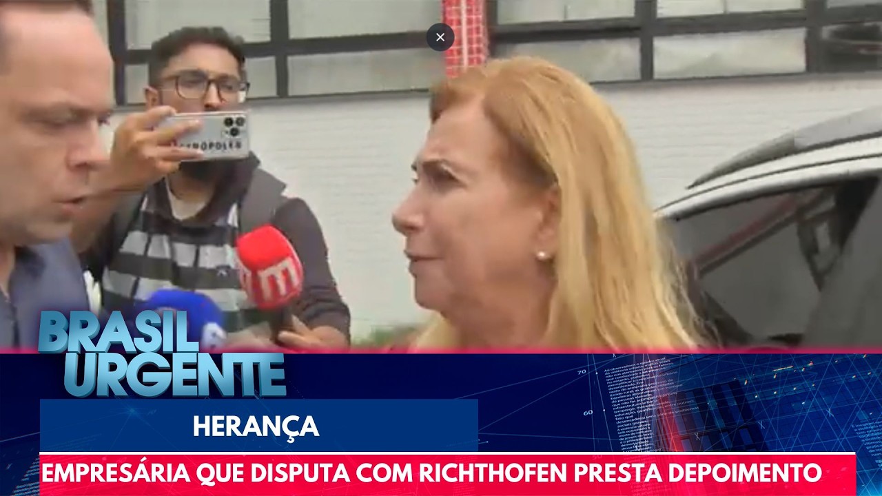 Richthofen: Empresária que disputa herança com Suzane presta depoimento | Brasil Urgente