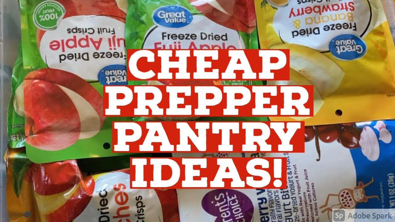 CHEAP AND EASY PREPPER PANTRY IDEAS! | Grocery haul | STOCK UP!