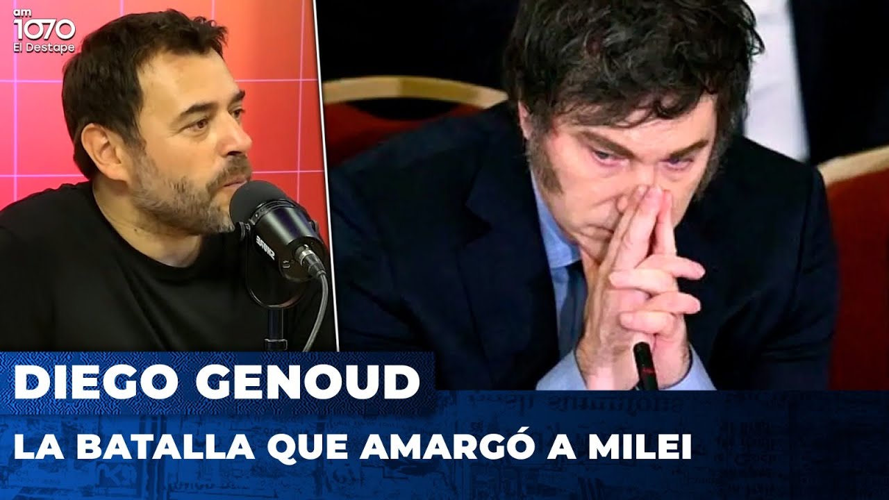 🚨 LA BATALLA QUE AMARGÓ A MILEI | Diego Genoud con Matías Colombatti