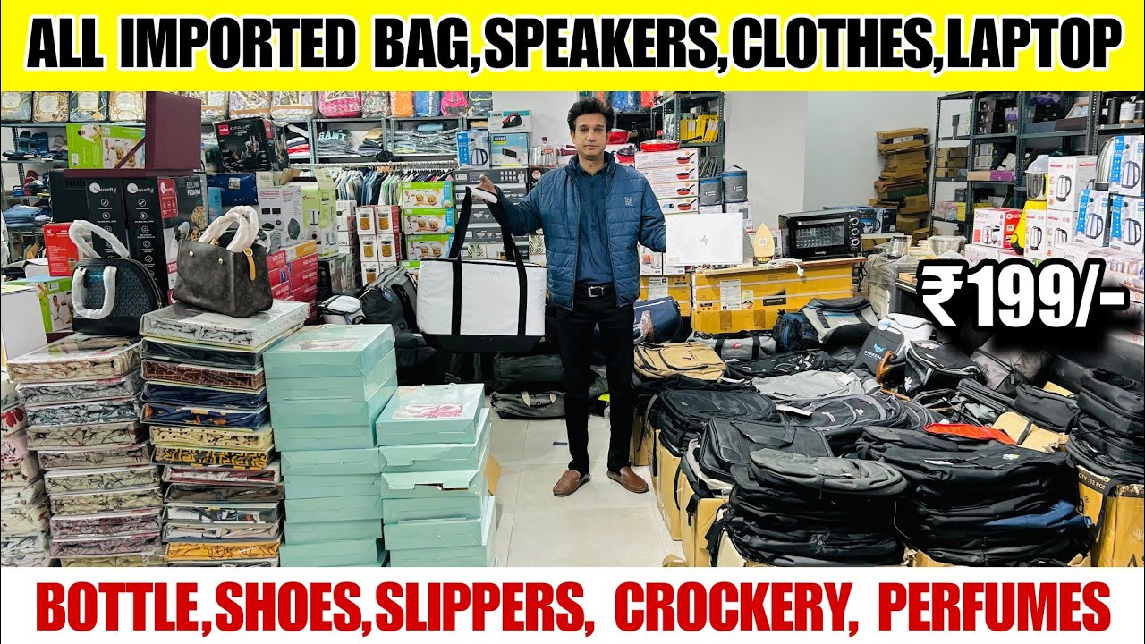 All imported Speakers,Bags,laptops,Clothes,etc| 90% Off| 100% Original| Shree Ganpati Infotech